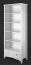 Boekenkast massief grenenhout wit Lagopus 102 - Afmetingen: 200 x 60 x 42 cm (H x B x D)