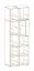 Moderne woonkamer - Set A Jordalsgrenda, 4-delig, kleur: eiken / zwart, incl. LED verlichting, push-to-open-functie, twee ladekasten, een tv-kast, een wandplank / wandrek