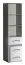 Jeugdkamer - openkast Oskar 05, kleur: antraciet / wit - 192 x 50 x 40 cm (h x b x d)