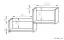 wandrek / hangplank Grogol 08, kleur: elzen - afmetingen: 50 x 102 x 20 cm (H x B x D)