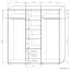 Schiebetürenschrank / Kleiderschrank Rabaul 41, Farbe: Sonoma Eiche - Abmessungen: 210 x 150 x 60 cm (H x B x T)