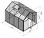 kas - broeikas Rucola L7, wanden: 4 mm gehard glas, dak: 6 mm HKP meerwandig, grondoppervlakte: 6,40 m² - afmetingen: 290 x 220 cm (L x B)