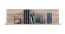 Eenvoudige wandplank Niel 12, kleur: eik - Afmetingen: 30 x 110 x 30 cm (H x B x D)