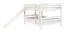 Großes weißes Stockbett mit Rutsche 140 x 200 cm, Buche Massivholz Weiß lackiert, teilbar in zwei Einzelbetten, "Easy Premium Line" K32/n