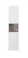 Jugendzimmer - Schrank Lede 05, Farbe: Grau / Weiß - Abmessungen: 190 x 45 x 40 cm (H x B x T)