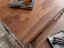 Handgemaakte 2-delige bijzettafelset gemaakt van Apolo 182 sheesham massief hout, kleur: sheesham / chroom - Afmetingen: 45 x 45 x 45 cm (H x B x D)
