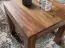 Kleine salontafel / bijzettafel gemaakt van Sheesham massief hout Apolo 152, kleur: Sheesham gebeitst - Afmetingen: 40 x 45 x 45 cm (H x B x D)