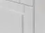 dressoir / sideboard kast Bresle 04, massief grenen, kleur: Wit / Natuur - Afmetingen: 85 x 200 x 41 cm (H x B x D)