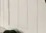 Kapstok Gyronde 28, massief grenen, wit gelakt - 134 x 108 x 8 cm (H x B x D)