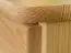 dressoir / highboard kast massief grenen natuur Junco 146 - afmetingen 100 x 40 x 42 cm (h x b x d)