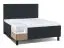 GALERA boxspring bed, box: Houten spaanplaat, matras: pocketveren kern, topper: schuim - Afmeting: 160 x 200 cm