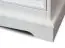 Kommode Gyronde 02, Kiefer massiv Vollholz, weiß lackiert - 85 x 130 x 45 cm (H x B x T)