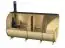 Sauna vat / buiten sauna Schlafkogel 10 - Afmetingen: 240 x 447 x 248 (B x D x H), grondoppervlakte: 10,7 m²