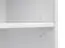 Boekenkast Gyronde 07, massief grenen, wit gelakt - 190 x 90 x 45 cm (H x B x D)