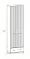 Kledingkast Ringerike 09, kleur: antraciet / eiken Artisan - Afmetingen: 203 x 60 x 32 cm (H x B x D), met twee vakken en een kledingroede