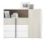 Complete slaapkamerset E Shields, 7-delig, kleur: eiken wit / wit / antraciet