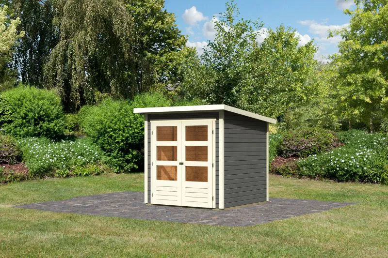 Tuinhuis / berging terra grijs, grondoppervlakte: 3.31m²