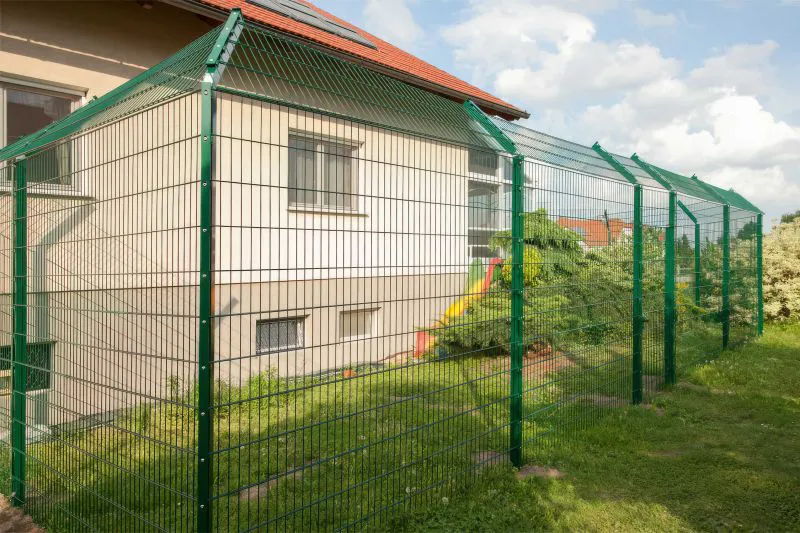 Hekwerk panelen voor overklim beveiliging