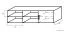 hangkast / wandmeubel Ciomas 16, kleur: Sonoma eiken / grijs - afmetingen: 35 x 135 x 23 cm (H x B x D)