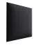 Gestoffeerde panelen, set van 10, kleur: zwart, bekleding: kunstleer, maten: 30 x 30 cm
