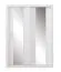 Schiebetürenschrank / Kleiderschrank Zwalm 03, Farbe: Weiß - Abmessungen: 215 x 160 x 60 cm (H x B x T)