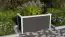 Verhoogd bed tuin 2 gemaakt van Noords vurenhout, kleur: terra grijs, afmetingen: 173 x 89 x 82 cm (B x D x H)