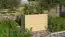 Verhoogd bed tuin 0, Kleur: natuur, afmetingen: 98 x 65 x 64 cm (B x D x H)