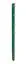 Hekwerkpaal mod. P, Uitvoering: groen gecoat, Voor hekhoogte: 63 cm, Lengte: 110 cm, Bevestigingspunten: 4