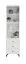 openkast Tellin 04, kleur: wit / wit hoogglans - Afmetingen: 190 x 50 x 40 cm (h x b x d)