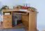 Bureau massief grenen massief houten elzenhout kleuren Junco 185 - Afmetingen: 74 x 138 x 83 cm (H x B x D)