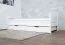 Kinderbed / tienerbed Milo 36 incl. 2 lades en lattenbodem, in wit, massief grenenhout, matrasmaat 90 x 200 cm, eenvoudige montage
