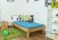 Jeugdbed Wooden Nature 01 massief eikenhout geolied - ligvlak 90 x 200 cm (B x L)