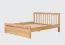 Tienerbed / jeugdbed "Easy Premium Line" K8/1 incl. 1 afdekplaat, 180 x 200 cm massief beuken natuur