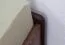 Futonbett / Massivholzbett Kiefer Vollholz massiv Nussfarben A10, inkl. Lattenrost - Abmessung 120 x 200 cm