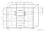 Ladekast /dressoir Aitape 17, kleur: donker Sonoma eiken - afmetingen: 92 x 119 x 40 cm (H x B x D)