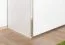 Schuifdeurkast / kledingkast Siumu 09, kleur: wit / wit hoogglans - 224 x 272 x 61 cm (h x b x d)