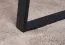 Salontafel Kastav 37, kleur: eiken / zwart - 80 x 80 x 50 cm (L x D x H)