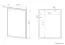 Spiegel Vacaville 26, kleur: Sonoma licht eiken - Afmetingen: 65 x 50 x 2 cm (H x B x D)