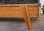 Tweepersoonsbed Otago 03 massief geoliede wilde eik - ligvlak: 180 x 200 cm (b x l)