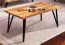 Salontafel Masterton 24 geolied massief kernbeuken - Afmetingen: 80 x 80 x 48 cm (B x D x H)