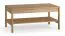 Couchtisch | Rechteckig | 1 geräumige Schublade | Farbe: Eiche | 100 x 60 x 45 cm | Soft-Close Funktion | abgerundete Kanten | 1 Ablagefläche