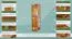 Kast massief grenenhout, kleur eikenhout 002 - afmetingen 190 x 47 x 60 cm (H x B x D)