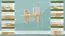 Hangplank / wandrek massief grenen natuur 007 - Afmetingen 24 x 60 x 20 cm (H x B x D)