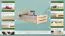 kinderbed / jeugdbed / functioneel bed massief grenen, natuur 92, incl. lattenbodem - 90 x 200 cm (B x D)