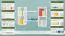 wandrek / hangplank massief grenen wit Junco 284 - afmetingen 70 x 108 x 20 cm