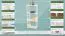 Regal Kiefer massiv Vollholz weiß lackiert Junco 56D - 125 x 50 x 30 cm (H x B x T)