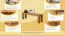Bank Wooden Nature 132 massief beukenkernhout - 140 x 33 cm (l x b)