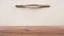 TV-onderkast Gataivai 24, kleur: Beige hoogglans / walnoten - Afmetingen: 48 x 161 x 46 cm (H x B x D)