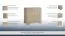 dressoir / ladekast "Temerin" kleur Sonoma eiken 01 - Afmetingen: 85 x 90 x 42 cm (H x B x D)