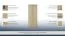 Draaideurkast / kledingkast "Kontich" 04, kleur: Sonoma eiken - Afmetingen: 212 x 80 x 50 cm (H x B x D)